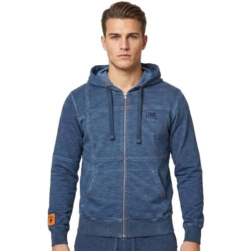 Sweatshirts à capuche Man Hoody Full Zip Old Wash - Leone 1947 - Modalova