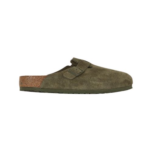 Mules Mocassins Boston daim - BIRKENSTOCK - Modalova
