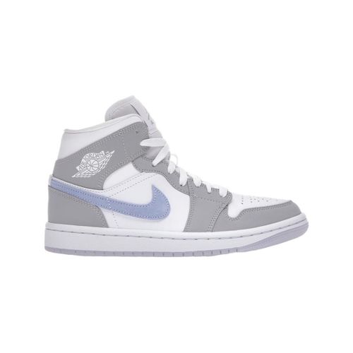 Baskets montantes Baskets Air Jordan 1 gris loup aluminium - Nike - Modalova