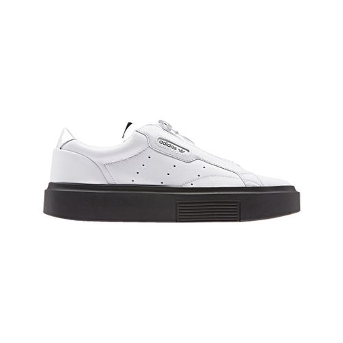 Baskets Baskets Sleek Super Zip cuir - adidas - Modalova