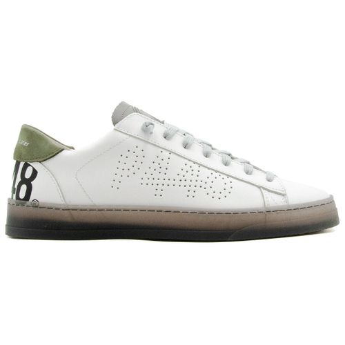 Baskets P448 JACK-M130 WHI-GRYGREEN - P448 - Modalova
