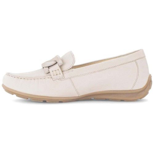 Mocassins Mocassins en cuir nubuck à talon compensé - Gabor - Modalova