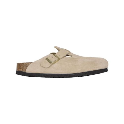 Mules Mocassins Boston daim - BIRKENSTOCK - Modalova
