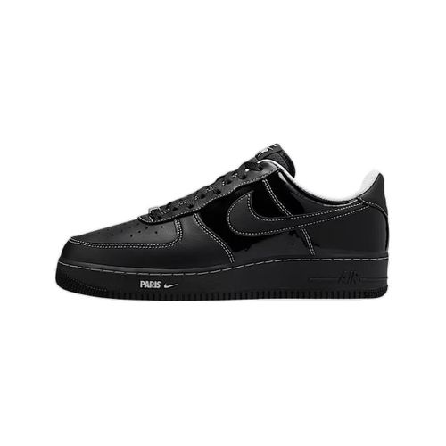 Baskets basses Baskets Air Force 1 '07 cuir verni noir - Nike - Modalova