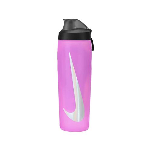 Accessoire sport Bouteille refuel locking lid 710ml en Pink/Black/Silver - Nike - Modalova