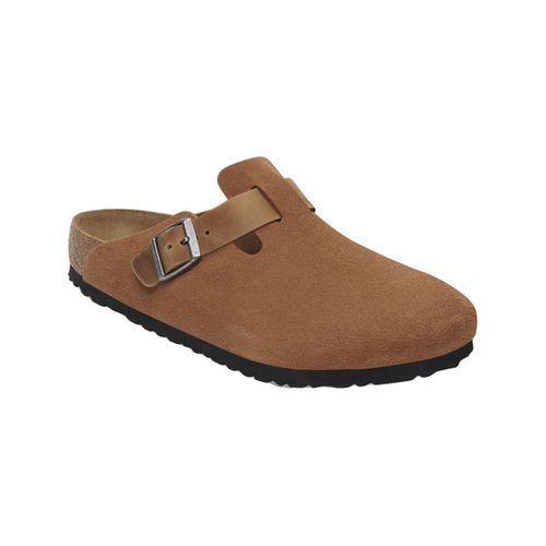 Sabots Mocassins Boston daim - BIRKENSTOCK - Modalova