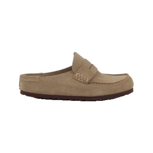 Mules Mocassins Naples Wrapped daim - BIRKENSTOCK - Modalova