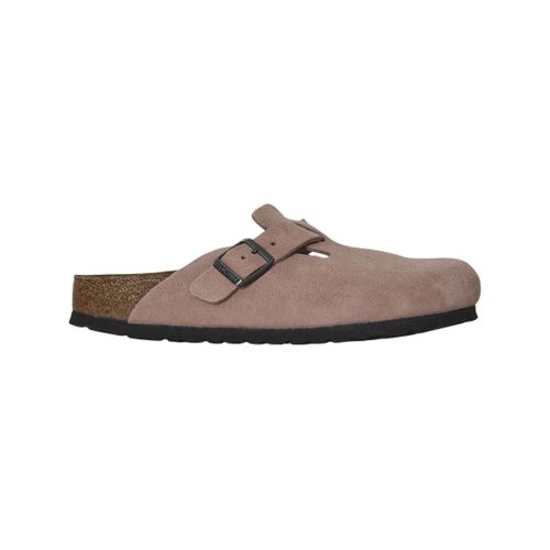 Mules Mocassins Boston cuir suédé - BIRKENSTOCK - Modalova