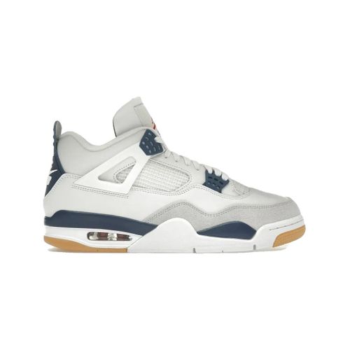 Baskets Baskets Air Jordan 4 Retro SB Navy cuir - Nike - Modalova
