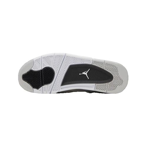 Chaussures Baskets Air Jordan 4 Military Black cuir - Nike - Modalova