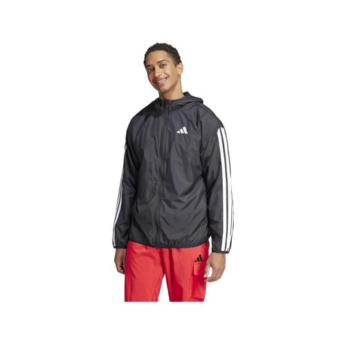 Veste Veste Essentials 3 Stripes noir en polyester recyclé - adidas - Modalova