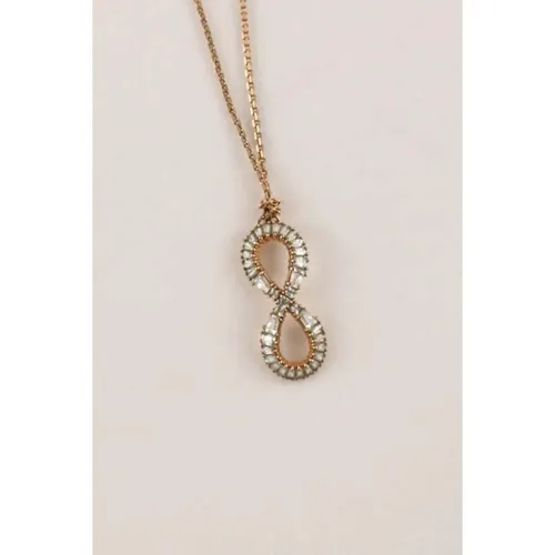 Collier Collier Infinity doré - Swarovski - Modalova