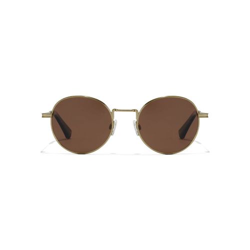 Lunettes de soleil Moma Polarized gold Havana - Hawkers - Modalova