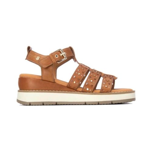 Sandales compensées 163252-CAMEL - Carmela - Modalova