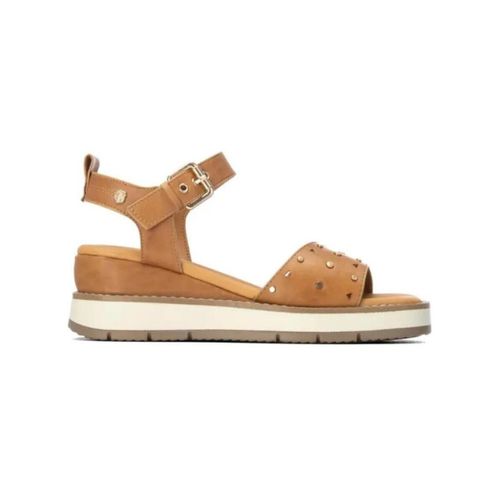 Sandales compensées 163248-CAMEL - Carmela - Modalova