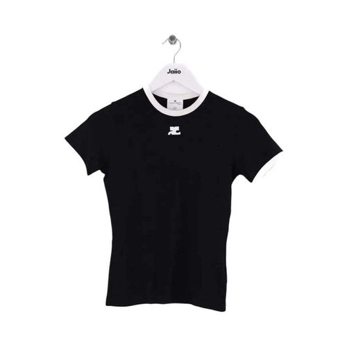 T-shirt Courreges T-shirt noir - Courreges - Modalova