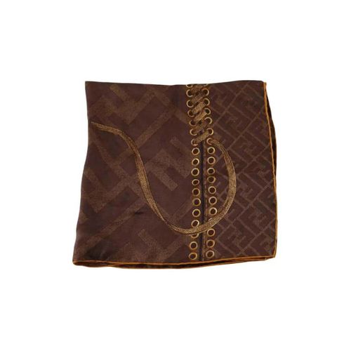 Echarpe Vintage Carré marron - Vintage - Modalova