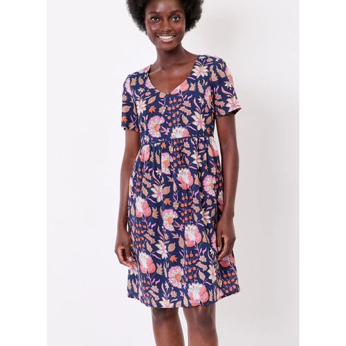 Robes midi Robe imprimée évasée coton bio doublé SIWAN - La Fiancee Du Mekong - Modalova