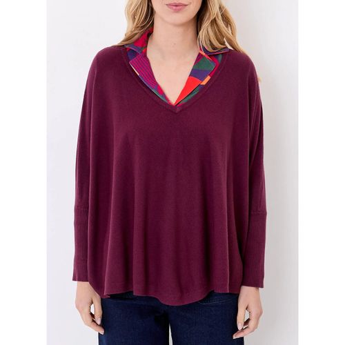 Sweat-shirt Pull oversize maille col V LANA - La Fiancee Du Mekong - Modalova