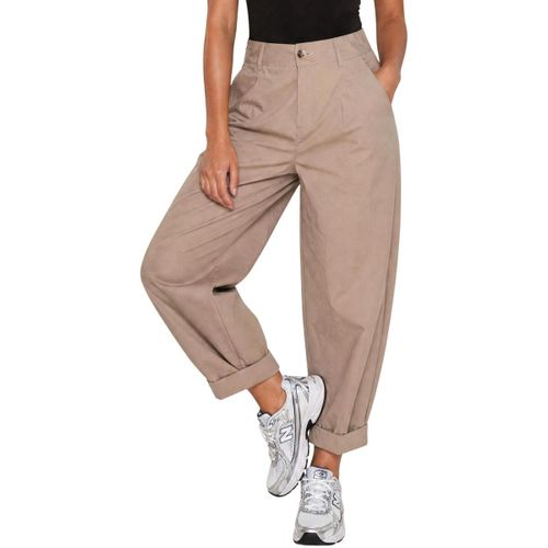 Pantalon Pantaloni Cotone Risvolto 13568 - I Am - Modalova