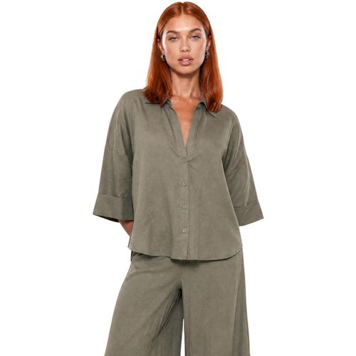 Surchemises Camicia Lino Maniche Ampie 17501 - I Am - Modalova