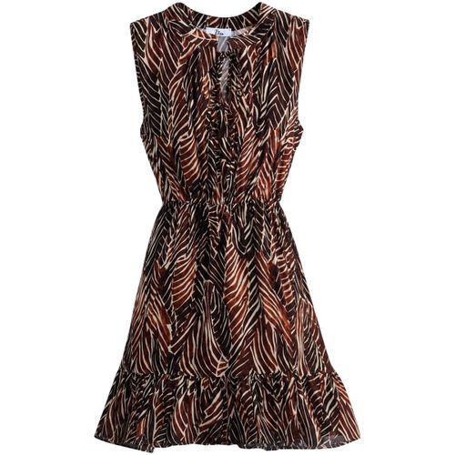 Robe courte Abito Viscosa Floreale 26232 - I Am - Modalova