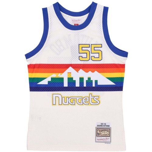 Debardeur OffTeam Color 1991 No 00 Dikembe Mutombo Off - Mitchell And Ness - Modalova