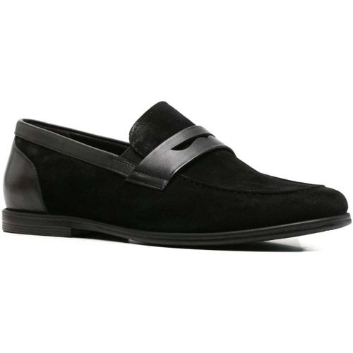 Mocassins Men's Black Dress Flats - Alberto Gozzi - Modalova