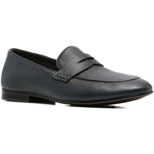 Mocassins Men's Blue Dress Flats - Alberto Gozzi - Modalova