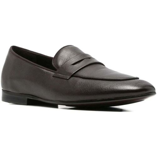 Mocassins Men's Brown Dress Flats - Alberto Gozzi - Modalova