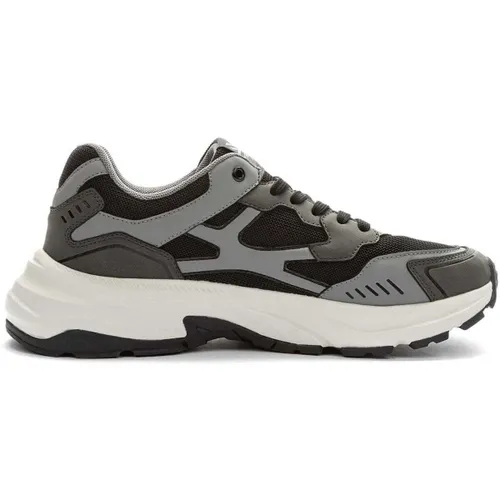 Baskets basses Men's Gray Fashion Sneakers - Keddo - Modalova