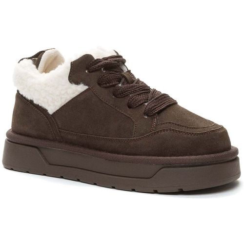 Baskets Women's Brown Ankle Boots - Keddo - Modalova