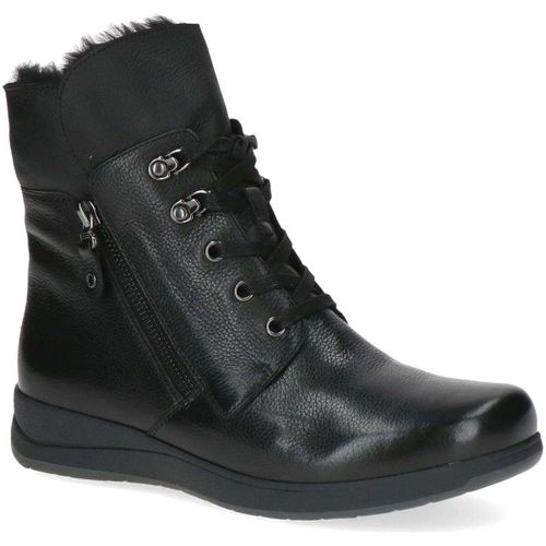 Bottines Women's Black Wedge Ankle Boots - Caprice - Modalova