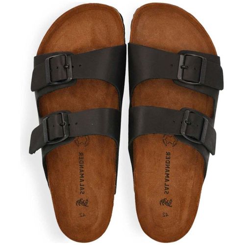 Sandales Men's Black Slippers - Salamander - Modalova