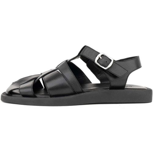 Sandales plates Women's Black Sandals - Sergio Moretti - Modalova