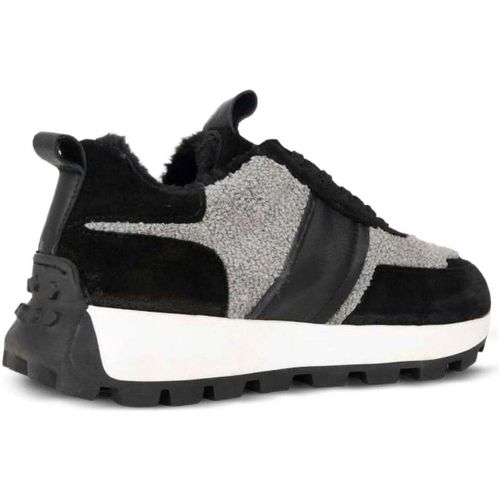 Baskets basses Women's Black Fashion Sneakers - Sergio Moretti - Modalova
