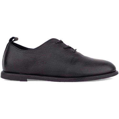 Derbies Women's Black Flats - Sergio Moretti - Modalova