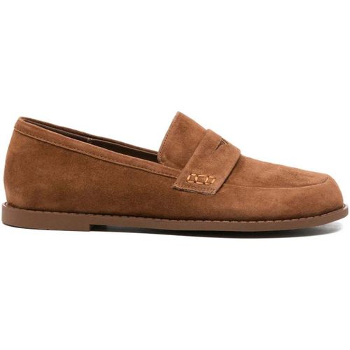 Mocassins Women's Beige Loafers - Sergio Moretti - Modalova