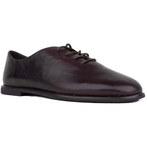 Derbies Women's Brown Flats - Sergio Moretti - Modalova
