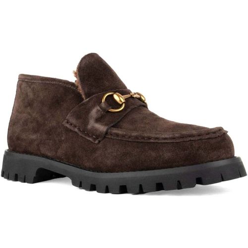 Mocassins Women's Brown Ankle Boots - Sergio Moretti - Modalova
