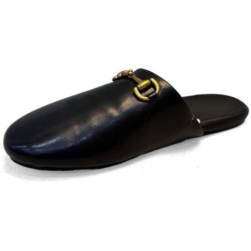 Mules Women's Black Mule Slippers - Sergio Moretti - Modalova
