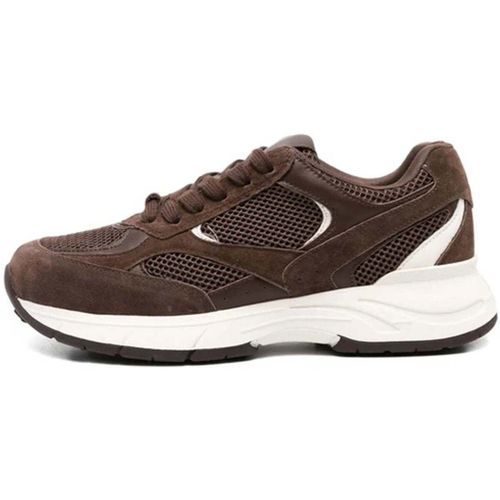 Baskets basses Women's Brown Wedge Fashion Sneakers - Sergio Moretti - Modalova