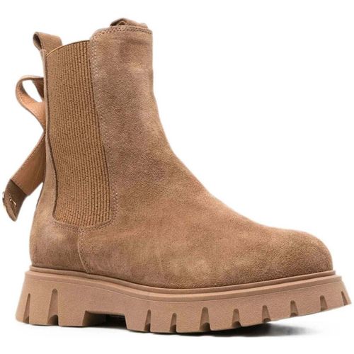 Bottines Women's Beige Ankle Boots - Sergio Moretti - Modalova