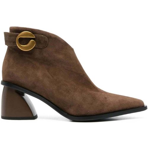 Bottines Women's Brown Ankle Boots - Sergio Moretti - Modalova