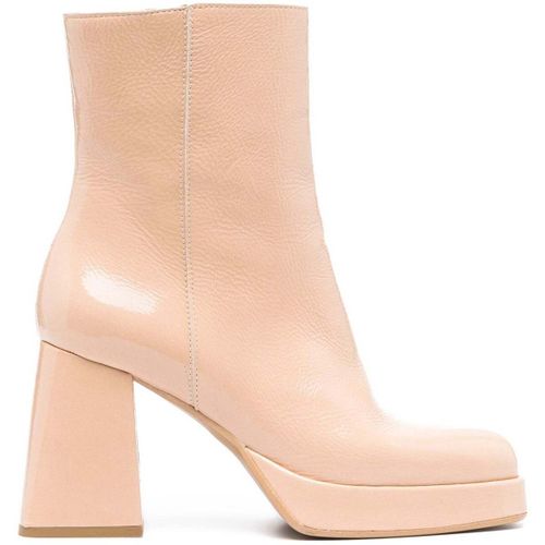 Bottines Dorit Women's Beige Ankle Boots - Vamsko - Modalova