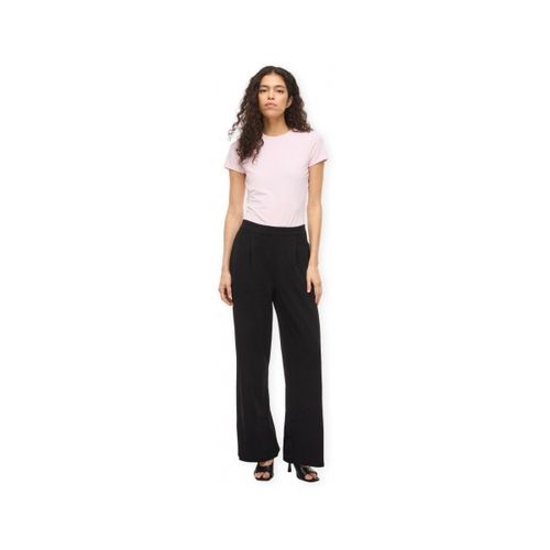 Pantalon Noos Benne Wide Trousers - Black Beauty - Vila - Modalova
