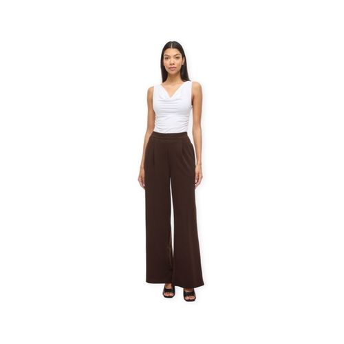 Pantalon Noos Benne Wide Trousers - Coffee Bean - Vila - Modalova