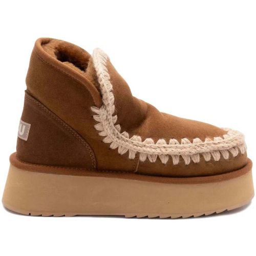 Bottines Eskimo Platform Women's Gray Mini Ankle Boots - Mou - Modalova