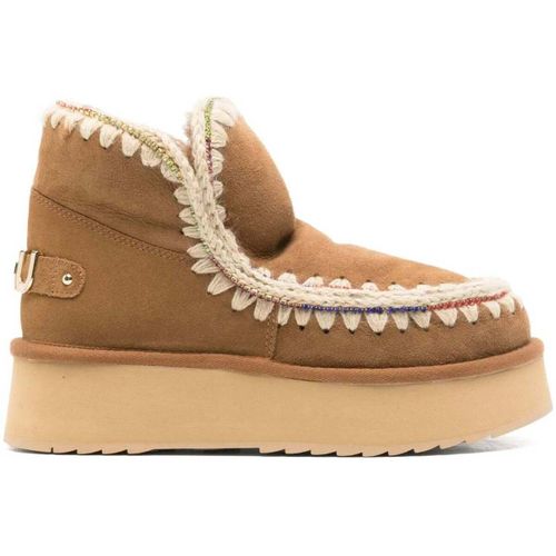 Bottines Eskimo 18 Women's Brown Platform Ankle Boots - Mou - Modalova
