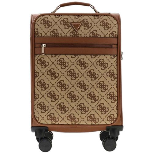 Valise Valise Audrey Monogramme Cognac Logo - Guess - Modalova